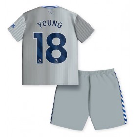 Everton Ashley Young #18 3rd Trikot 2023-24 Kurzarm (+ kurze hosen)